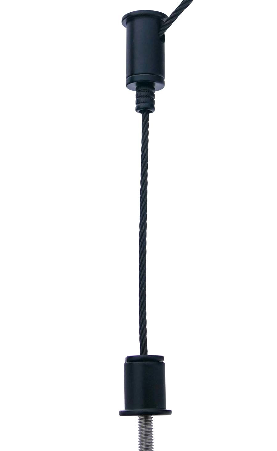 Cable suspension (4 pcs) with ceiling screw and counterpart with