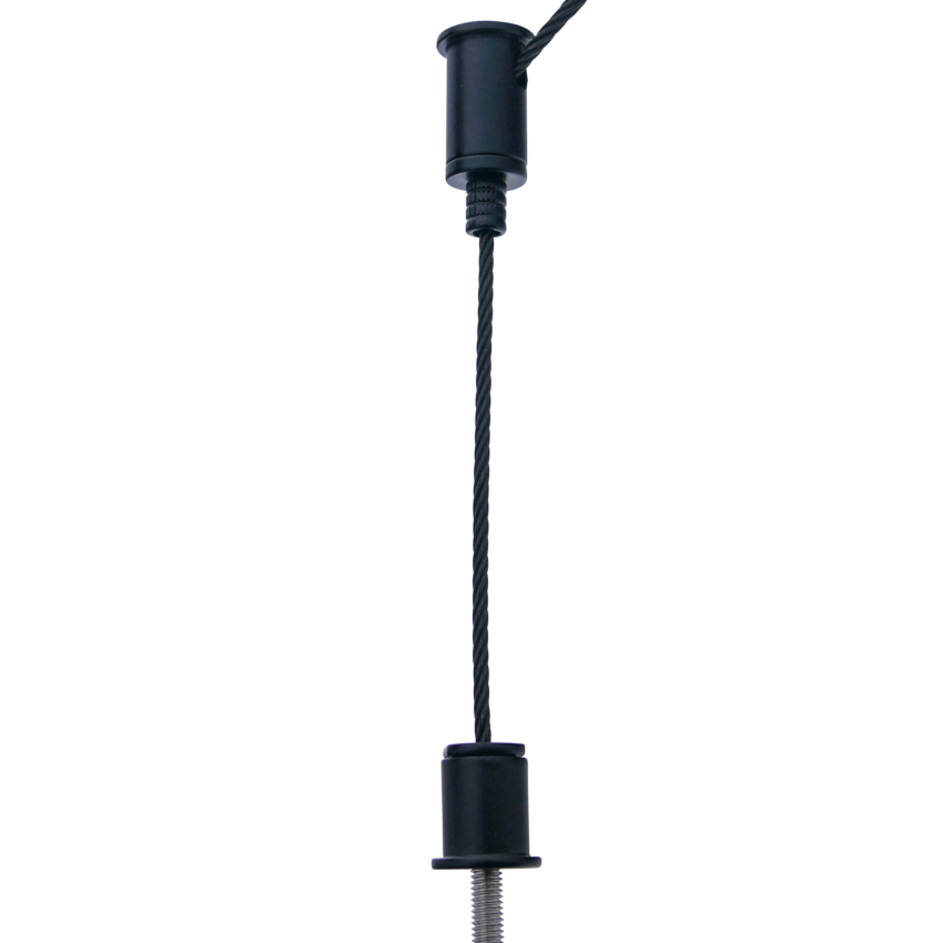 Black extractor hood suspension system bundle