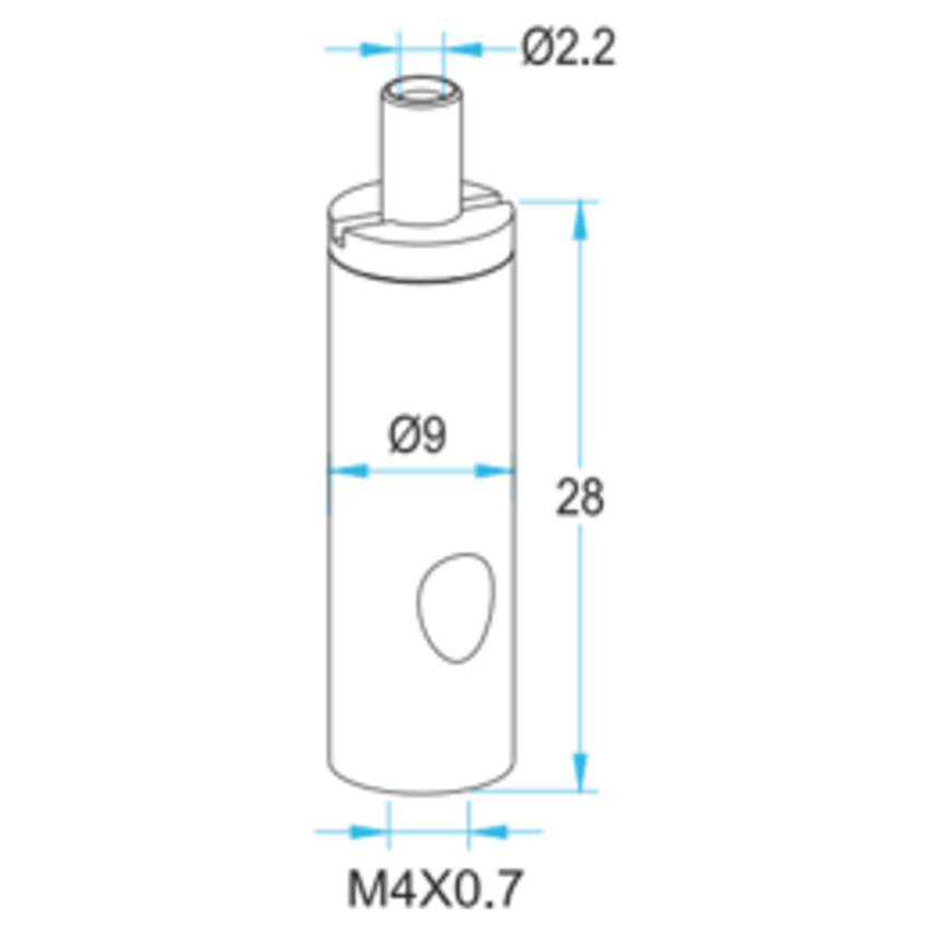 Suspension system adjustable internally m4
