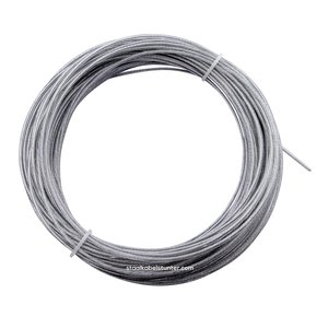 Drahtseill Pvc 10 meter 1-2mm