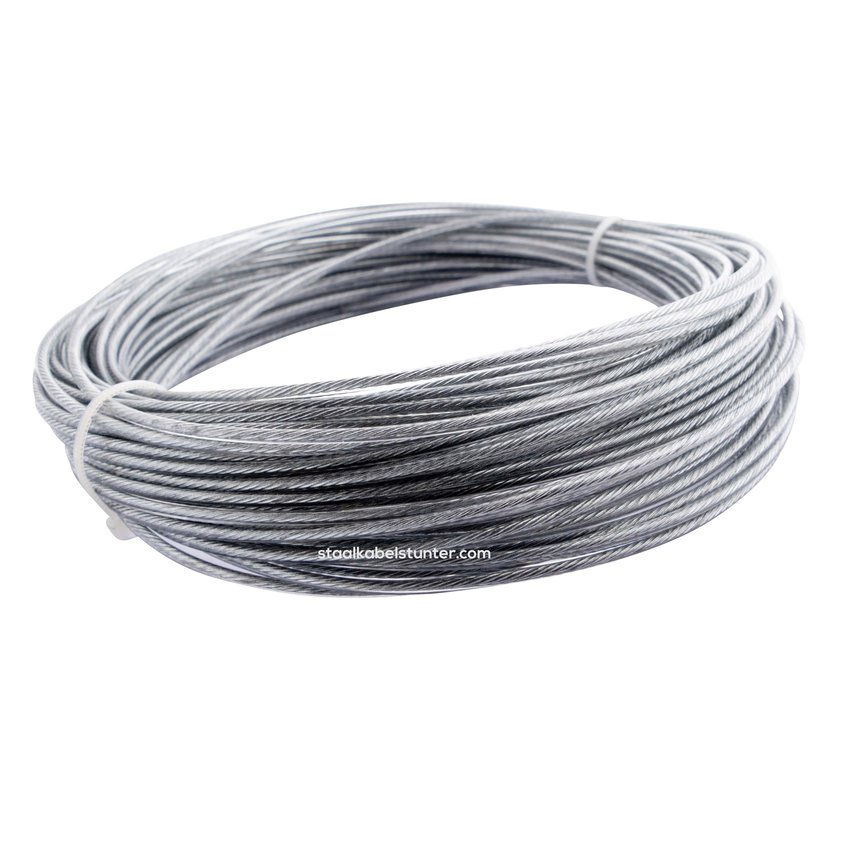 Wire Rope coil Pvc 10 meter 4-6mm