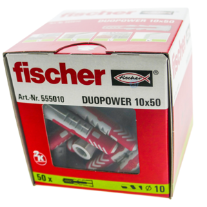 Fischer Schroefpluggen 10x50