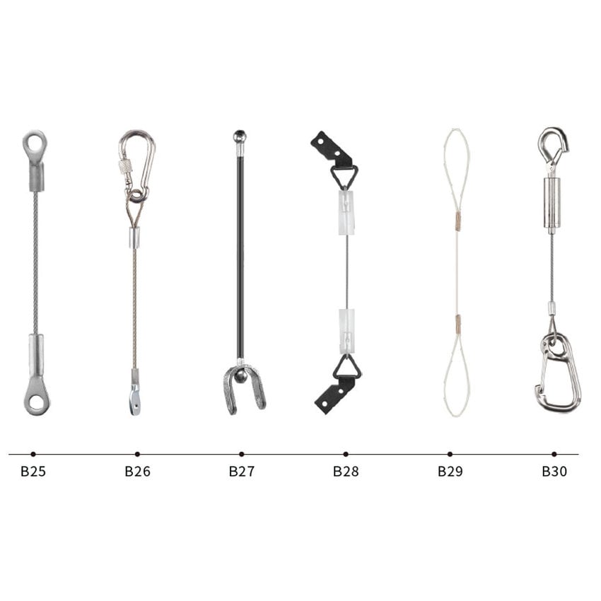 36 different options for custom-made wire rope