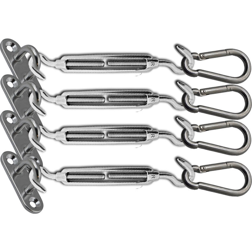 Stainless Steel Shade cloth suspension kit rectangle