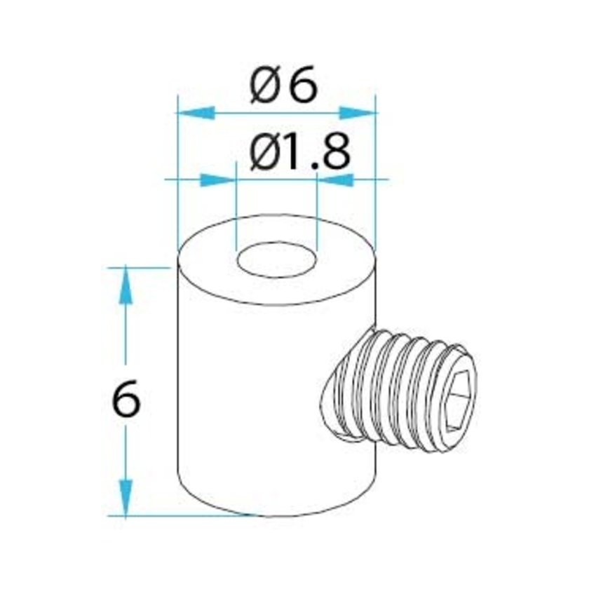 Wire Ropestop  1.5mm