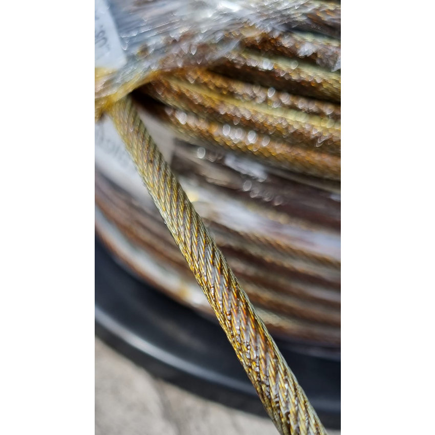 Rotation resistant wire rope 5 Mm 100 Meter For Sale Wire rope stunter