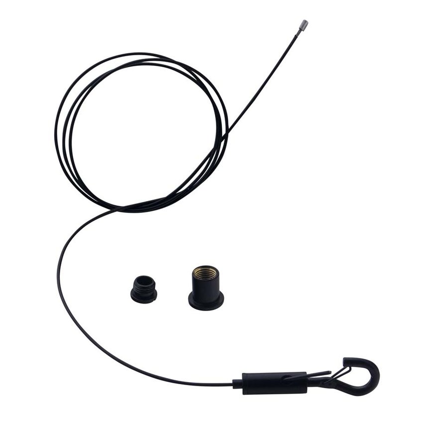 Suspension system steel cable 25 black