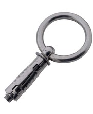 Stainless steel Wall Anchor for attaching chains or cable locks