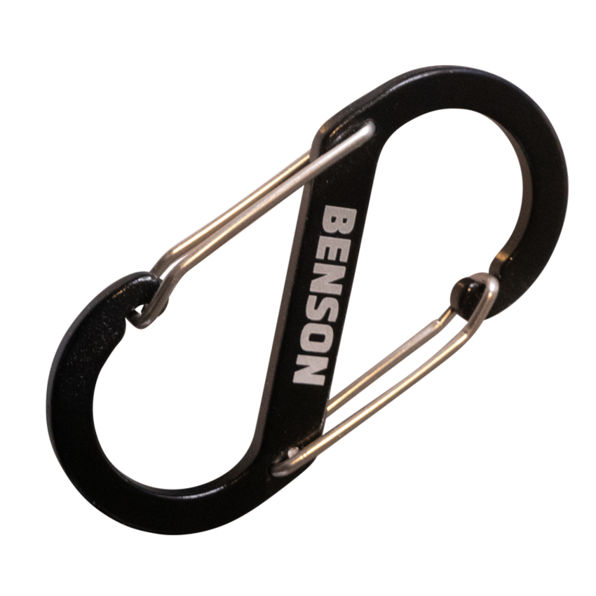 Aluminium Karabiner Doppel 90mm