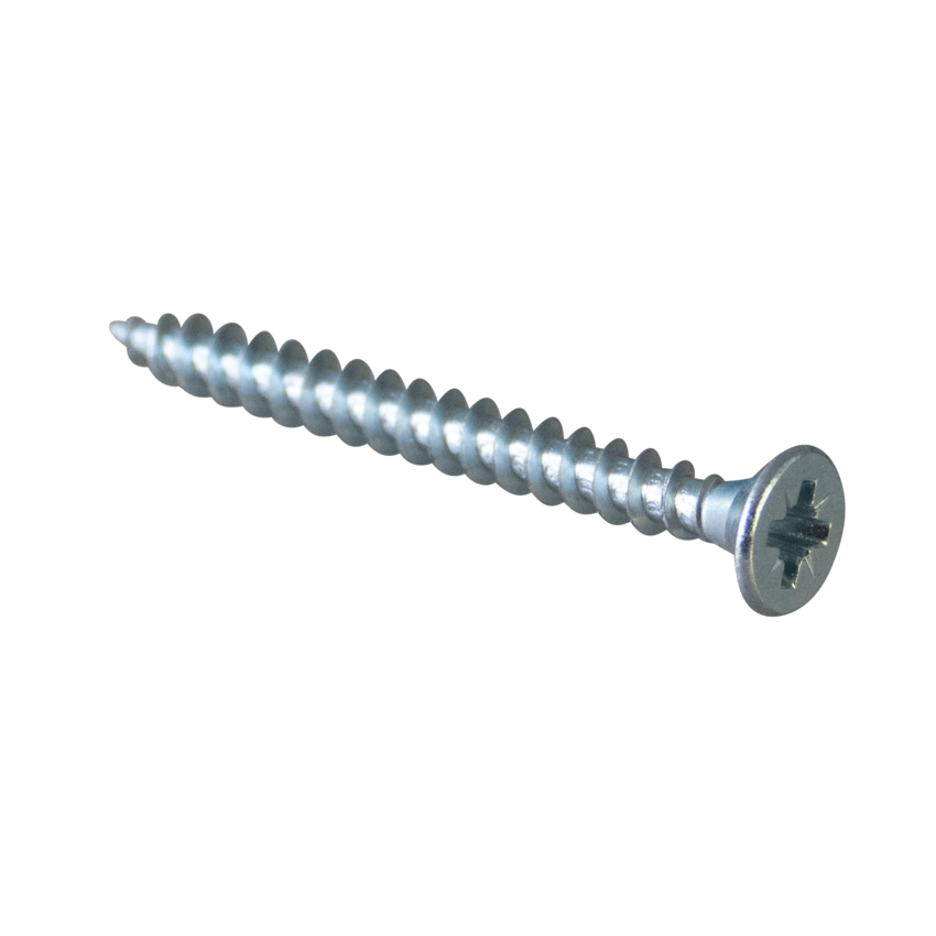 Zinc-coated chipboard and wood screws 4x40 - 200 pieces