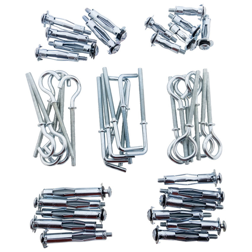 Hollow wall anchors value pack - 45 pieces