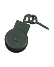 Marquispulleys woodthread and polyamide sheave 32mm Green
