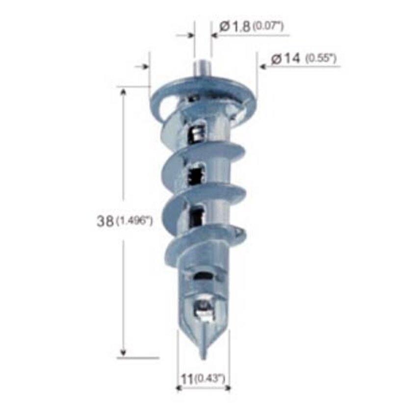 Suspension system steel cable acoustic with screw