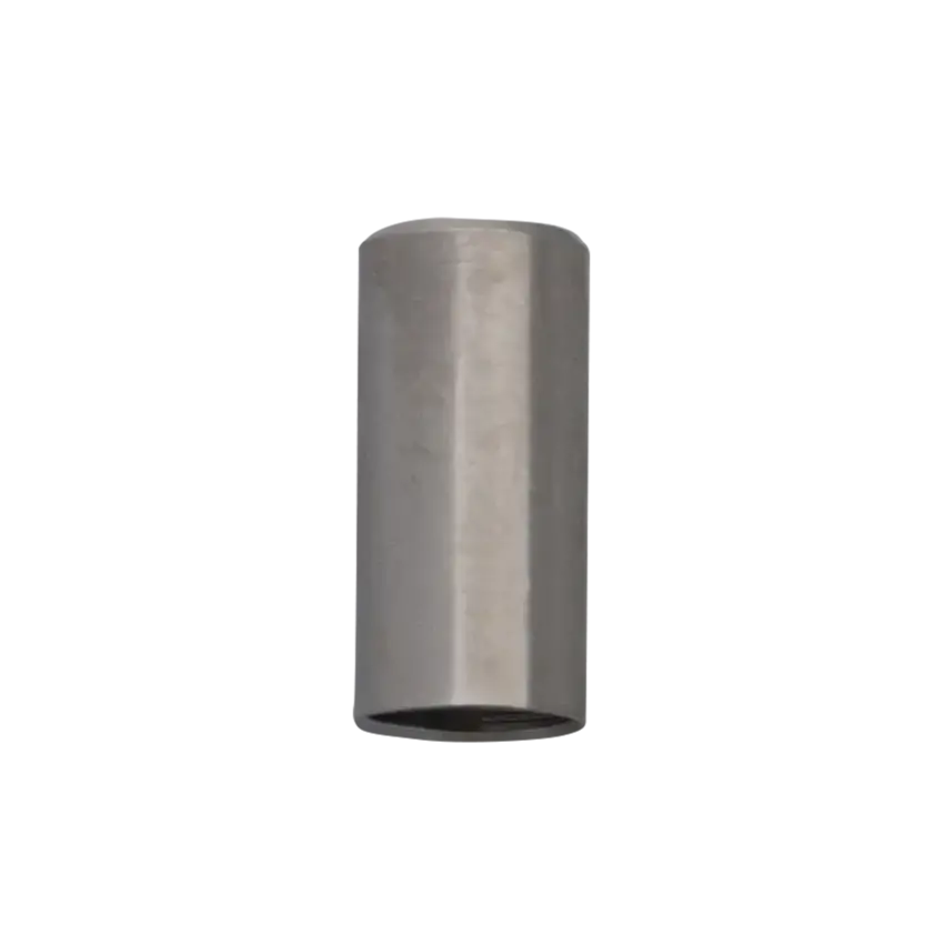 Brass cable cap Ø5.1mm (inner diameter) / Ø5.7mm (outer diameter), per 10 pieces in grip seal bag
