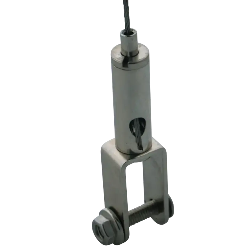 Kabelgriff Aufhängesystem Trapeze 10mm mit Seitenausgang