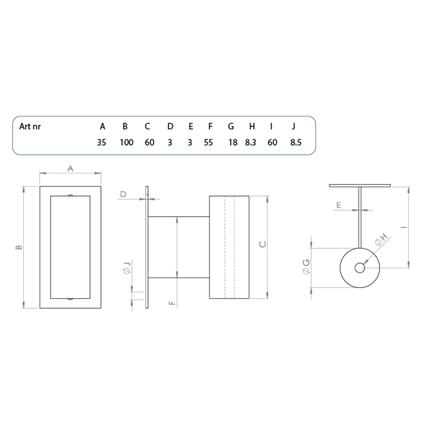 Stainless steel cable climbing aid bracket for vertical greenery