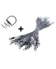 Wire Rope on both sides fitted with cable connector-oogje for  m3 - 120mm