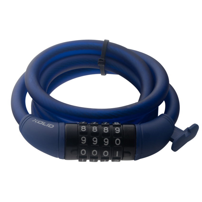 Staalkabel met cijferslot 12mm x 1.20 meter