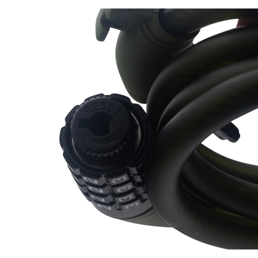 Staalkabel met cijferslot 12mm x 1.20 meter