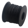 Drahtseil Schwarz Nylon ummantelt 1.0/1.2mm