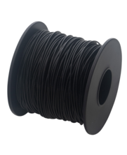 Staalkabel zwart Nylon 1.0/1.2mm 50 meter