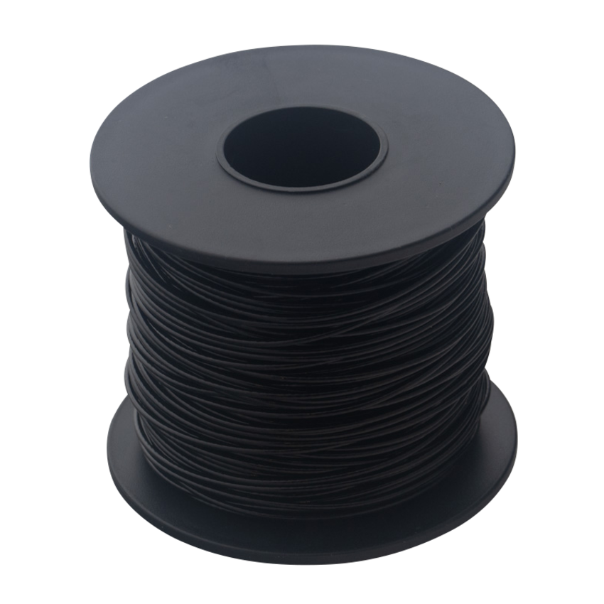 Wire Ropes black Nylon 1.0/1.2mm 50 meter