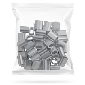 Wire rope clips 2mm Discount pack 50 pieces
