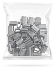 Presshülsen 5mm Vorteil Verpackung  50 Stück