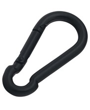 black Snap Hook 40mm