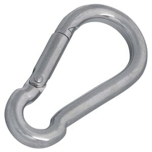 Snap Hook stainless 4x40