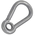 Snap Hook stainless 8x80 with eye