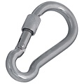 Snap Hook stainless with screw 4x40mm