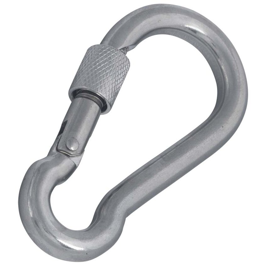 Snap Hook Stainless with screw 5x50mm