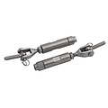 Railingset stainless 4mm 2pcs