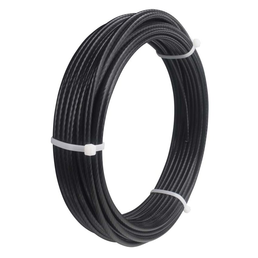 Fitness Wire Rope 4,5mm 20 meter black