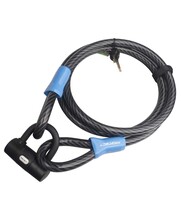 Cablelock Art & VBV tested 5 meters long - with clamp Cobalt