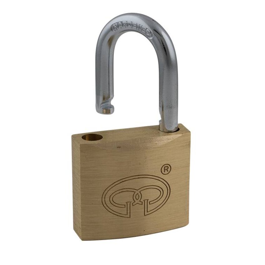 Padlock 30mm keyalike brass