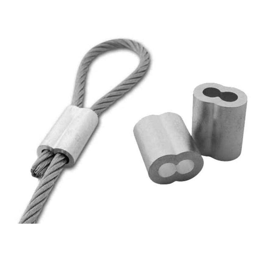 Wire rope clips 4mm 8-form