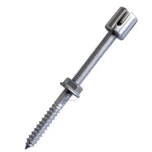Green Climbing-aid-screw stainless 4mm