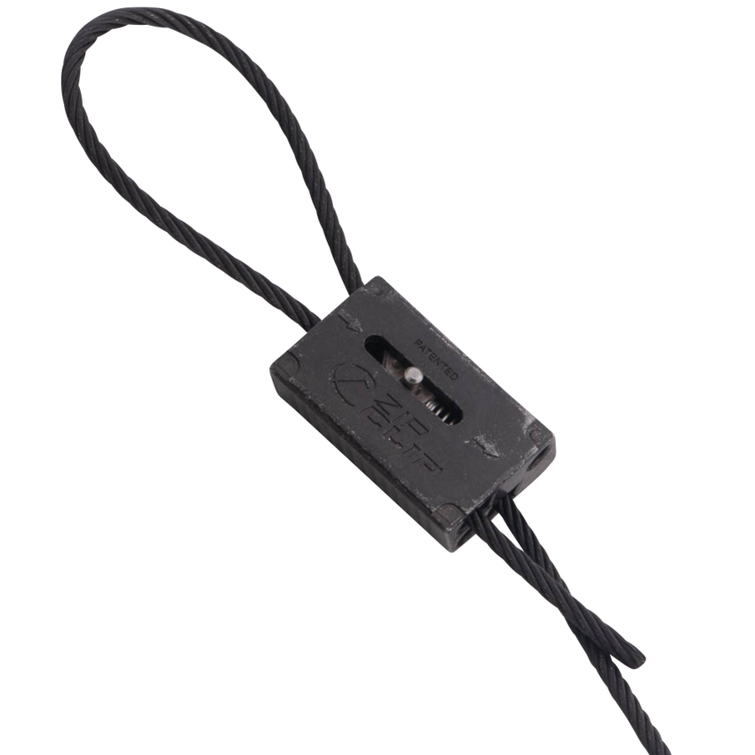 Black Automatic Cable Gripper, Suitable for 3mm Steel Cable