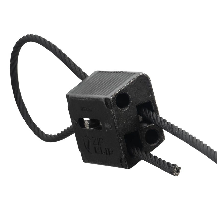 Black Automatic Cable Gripper, Suitable for 3mm Steel Cable