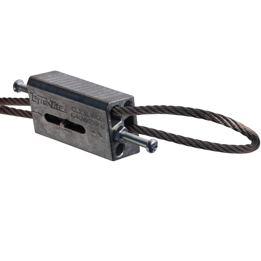 Zip Clip Rize Lockable Automatische kabelgripper voor 4mm staalkabel
