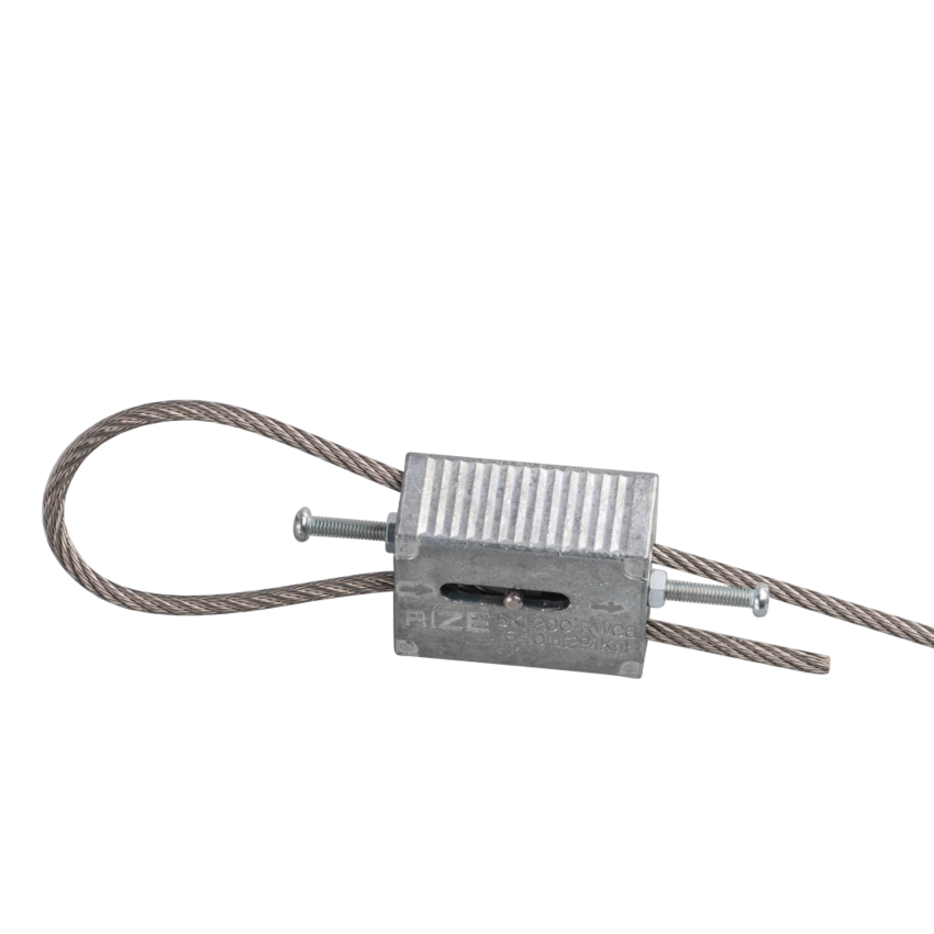 Zip Clip Rize Lockable Automatischer Kabelgreifer für 5mm Stahlseil Type P