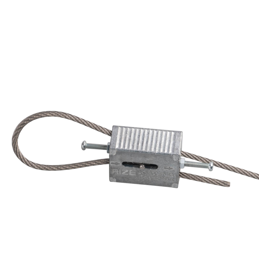 Zip Clip Rize Lockable Automatischer Kabelgreifer für 2 mm Stahlseil