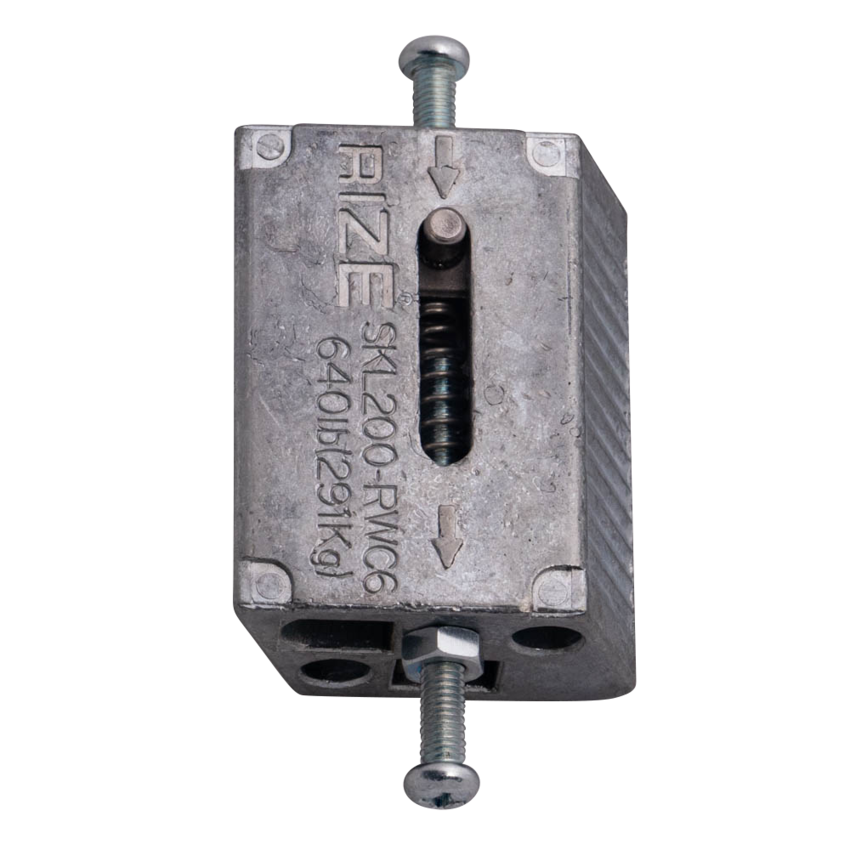 Zip Clip Rize Lockable Automatische kabelgripper voor 2mm staalkabel