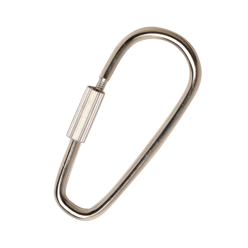 Snap Hook with ribbed screw