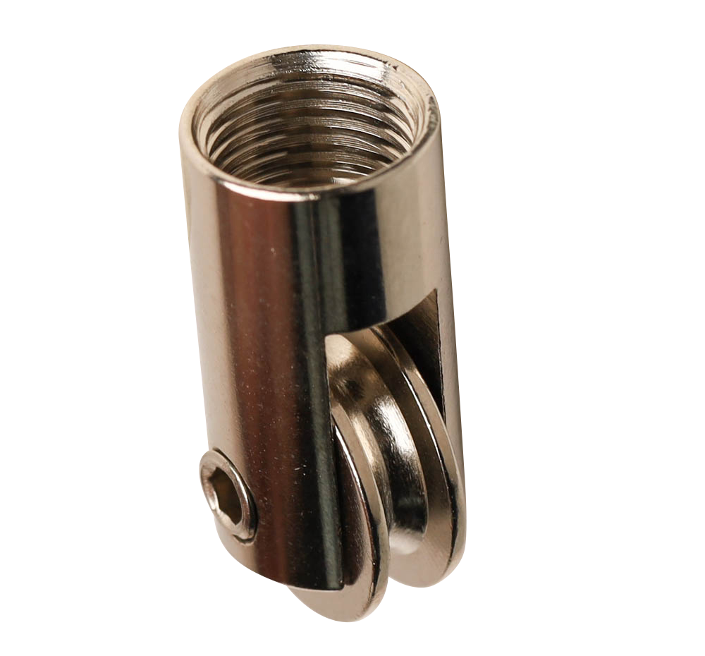 Buy Pulley with threaded entry M10 Wire rope stunter