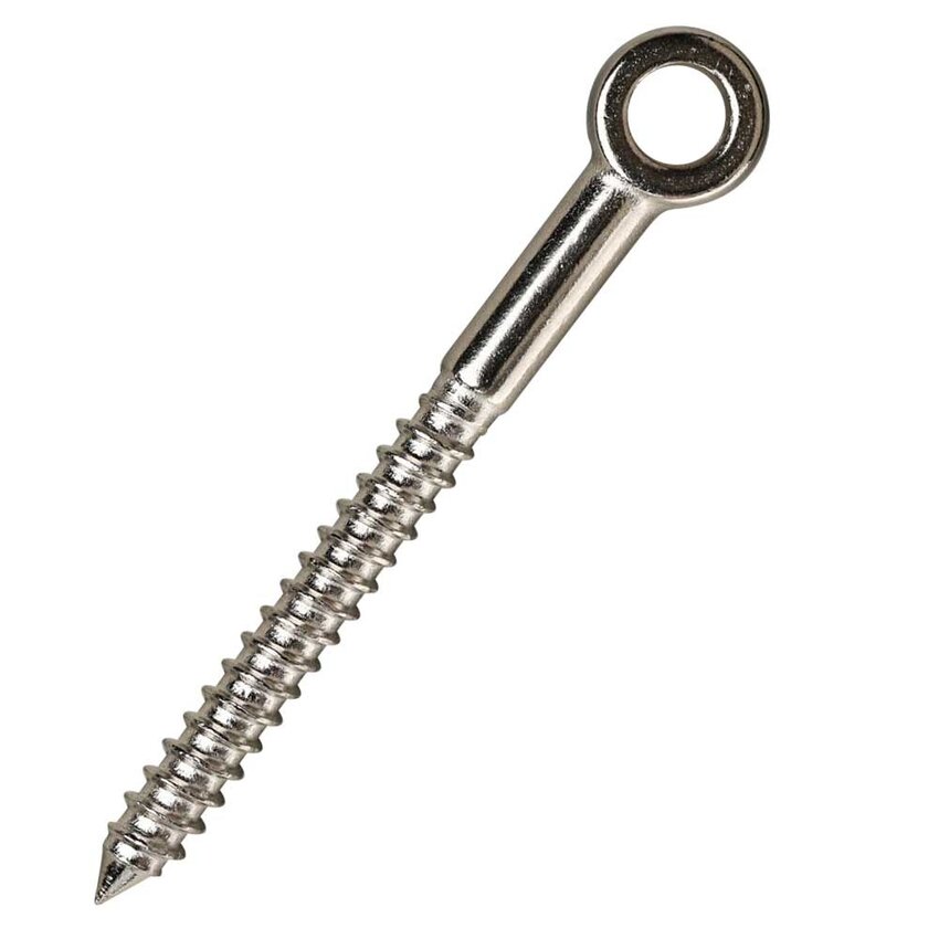 stainless screw-eye  6x60mm stainless