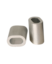 Presshülse 6mm aluminium