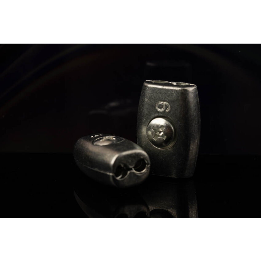 Egg shape wire clamps 2mm